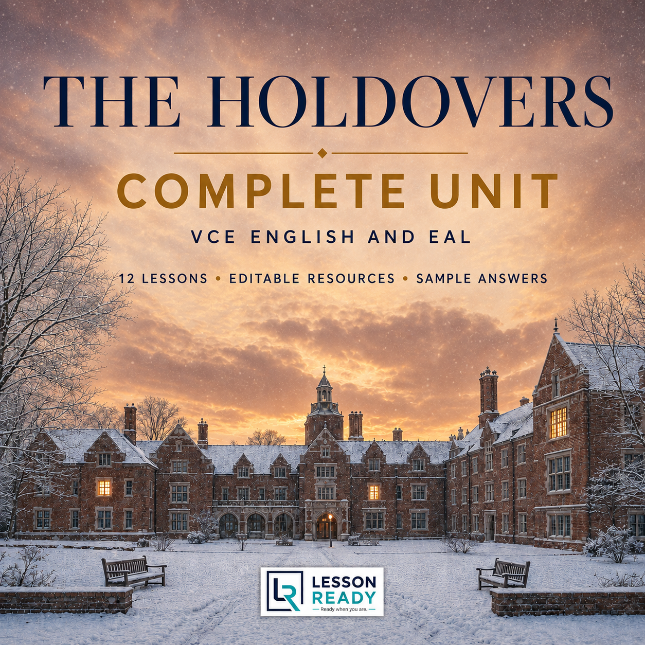 'The Holdovers' Complete Unit – VCE English and EAL